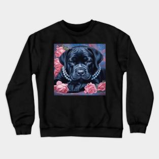 Cane Corso And Roses Crewneck Sweatshirt